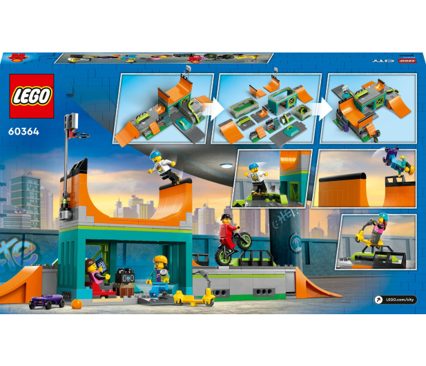 LEGO City 60364 Uliczny skatepark - 1144434 - zdjęcie 6